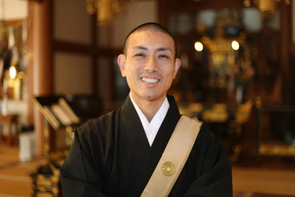 法鏡山大法寺第５２代目住職菊池重忠